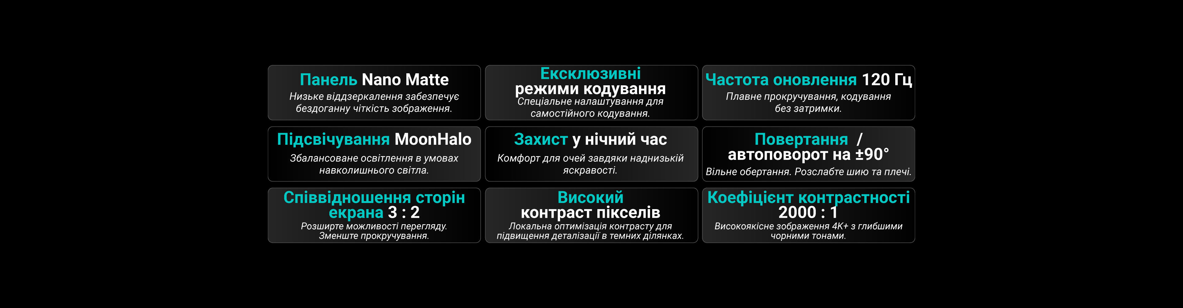 BenQ RD280UG combines a 28.2" 4K+ display, 120Hz refresh rate, 3:2 aspect ratio, Nano Matte Panel, MoonHalo backlight, exclusive Coding Modes, 2000:1 contrast ratio, ergonomic design, and Eye-Care technology to deliver effortless coding sessions.