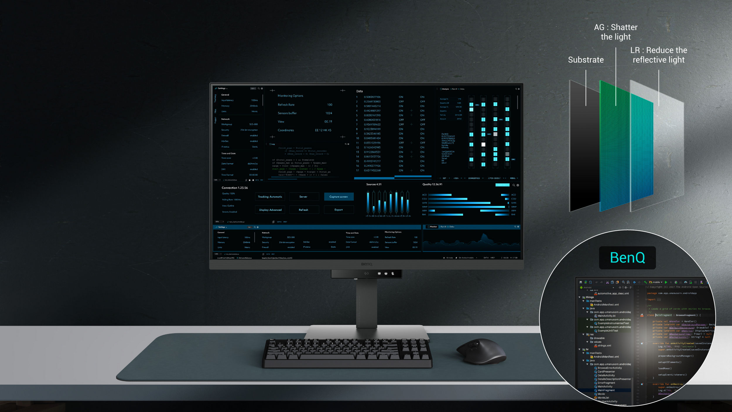 Enter the coding flow in seconds with BenQ Nano Matte Panel