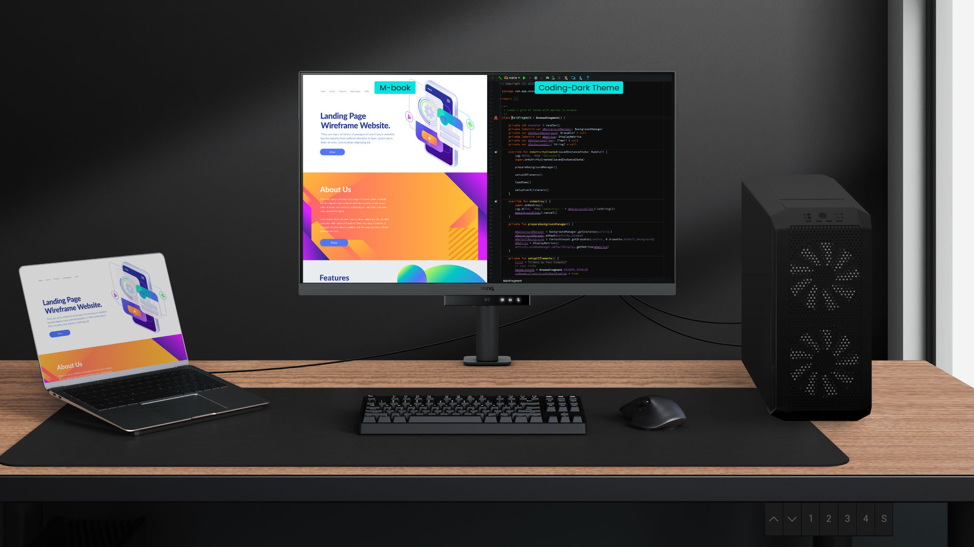 RD320UA's DualView Plus simplifies multi-device displays by letting you customize color modes across applications or windows.