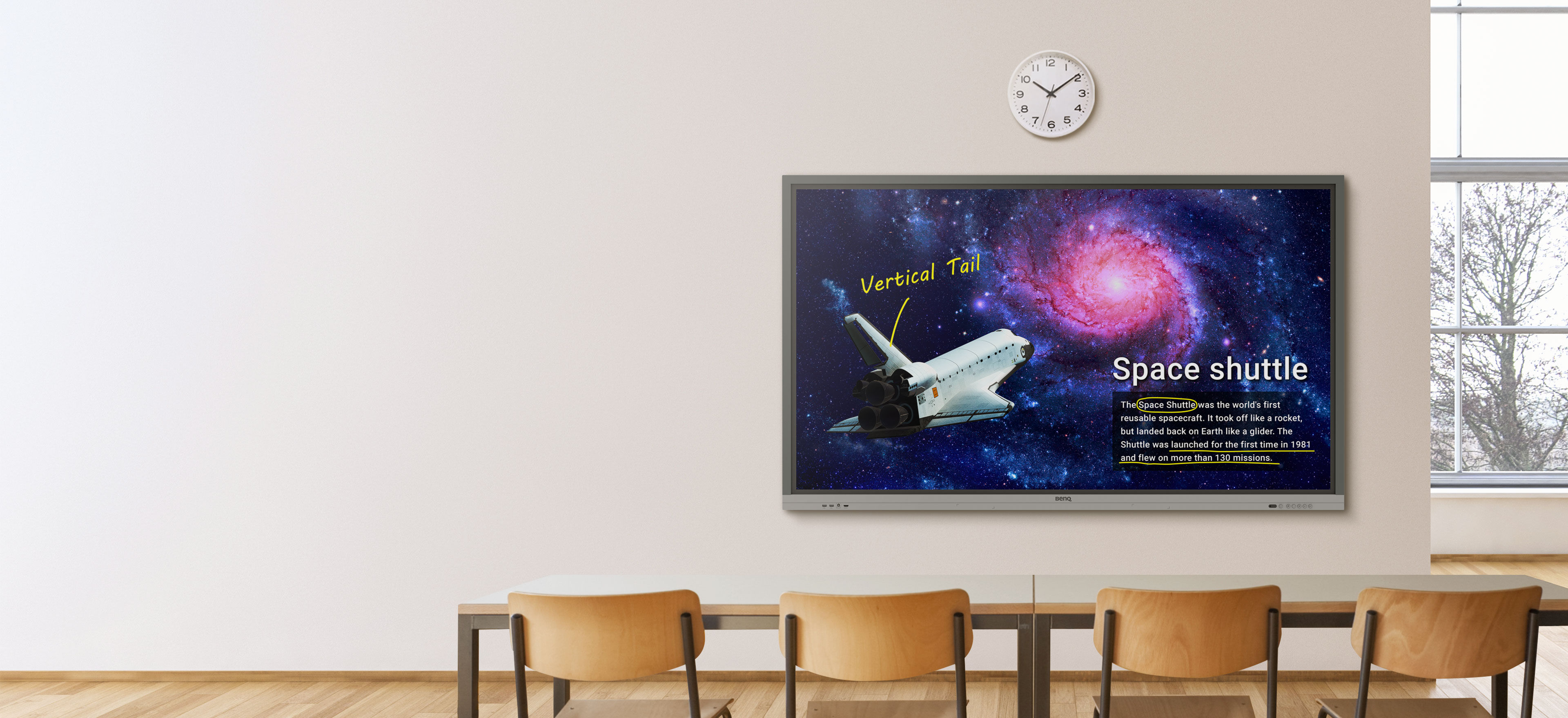 BenQ Essential Series Board RE01 - interactive display for education
