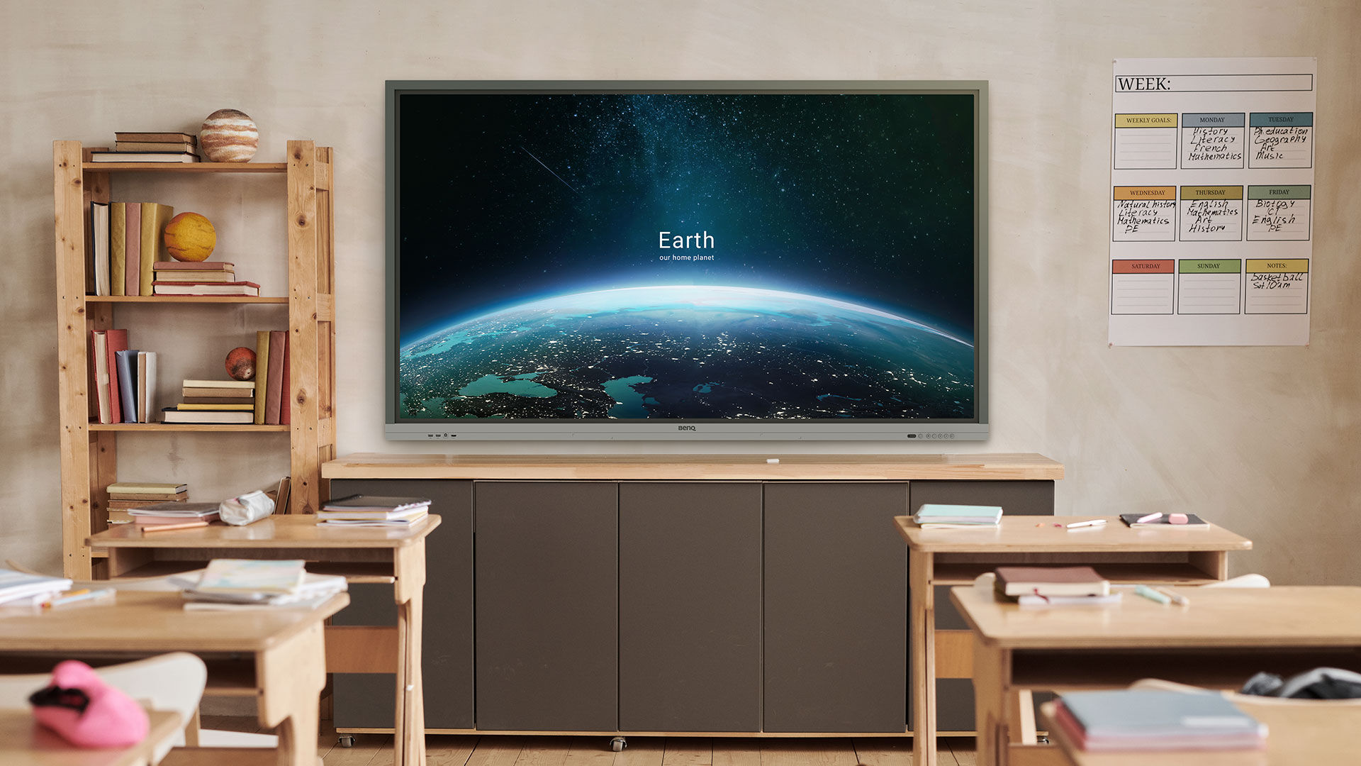 BenQ Board Essential Series in classroom