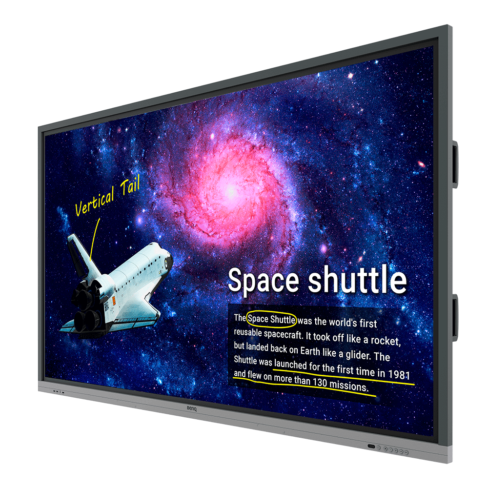 BenQ RE Series interactive display for education