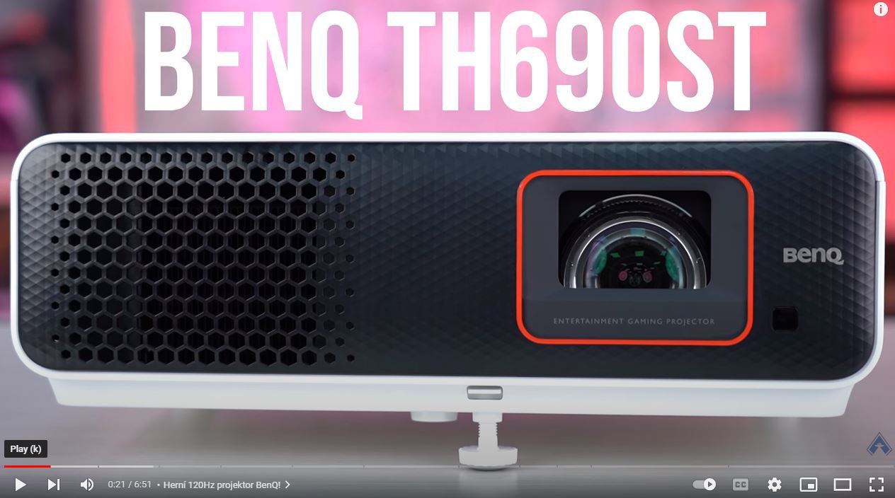 TH690ST | 4LED 1080p HDR projektor s krátkou projekční vzdáleností pro konzolové hraní