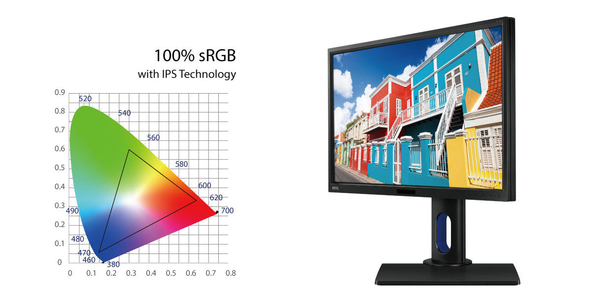 BL2420PT Monitor para diseñadores con 23,8 pulgadas y QHD