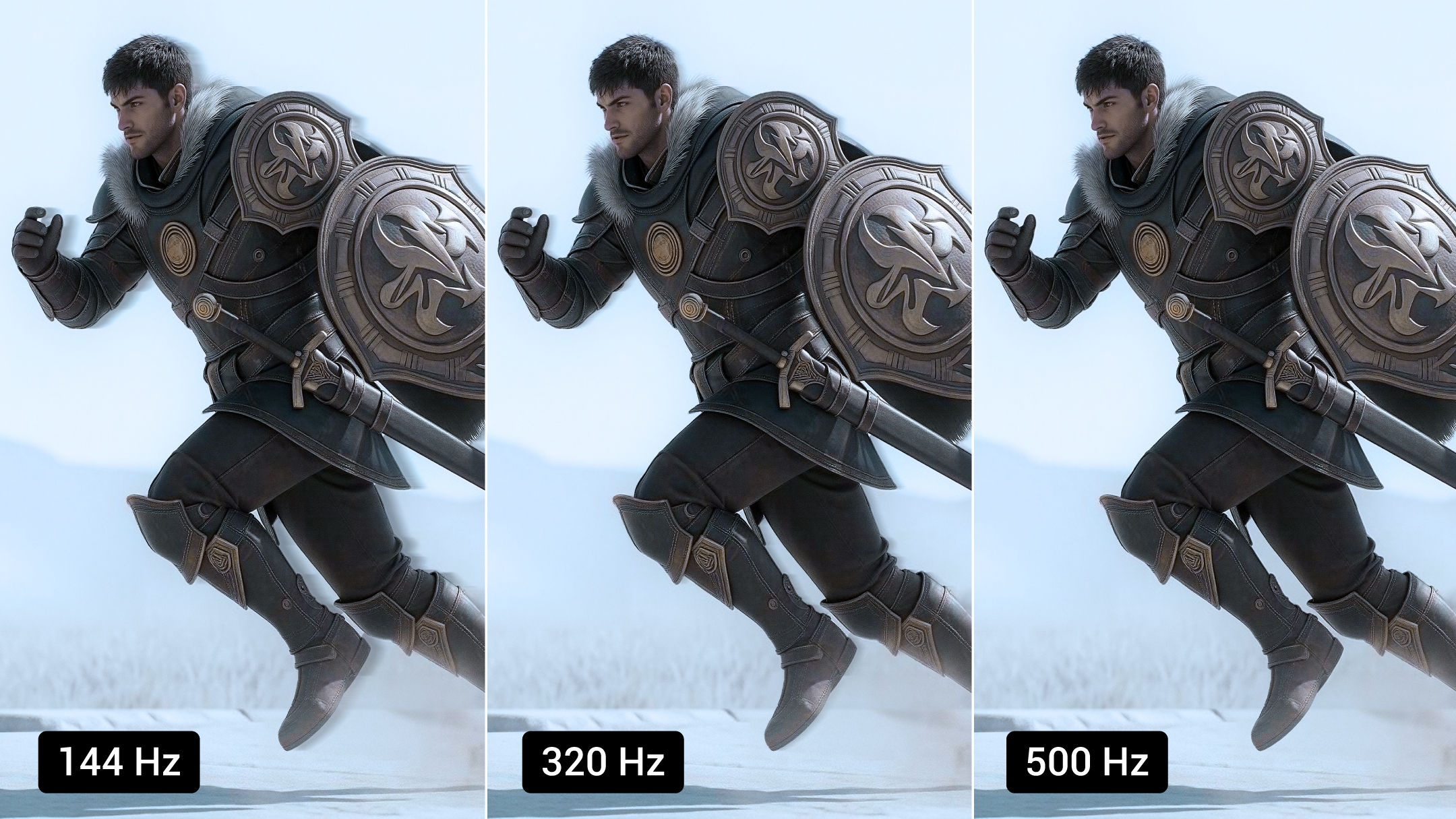 BenQ EX271QM 320Hz delivers stunning visuals with incredibly smooth motion. 