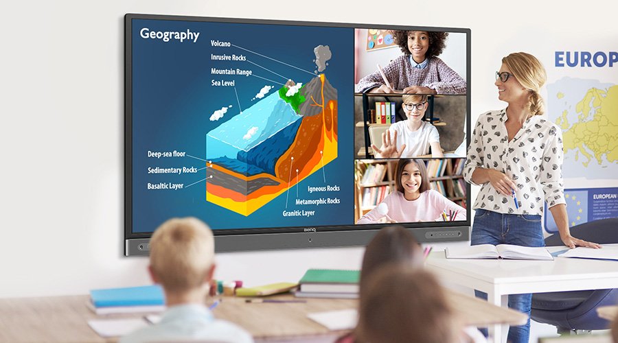 How to Improve Remote Engagement with Students Via Interactive Displays
