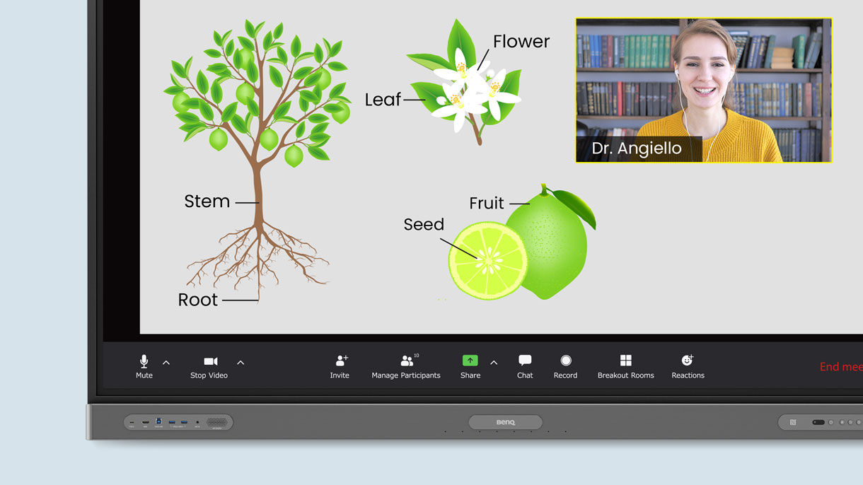 The TEY41 allows schools to install and use their preferred video conferencing and hybrid learning apps.