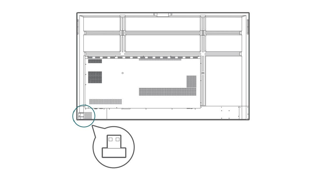 BenQ Board リモコン受信部取付け