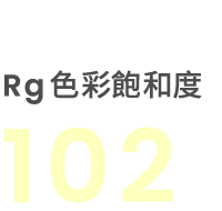 Rg 色彩飽和度 102