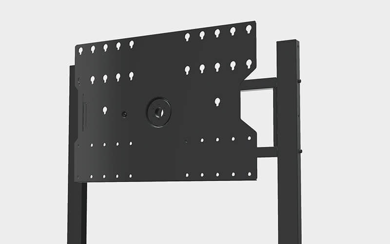 TTY21 rolling stand allows easy moving to the portrait mode or the landscape mode. 