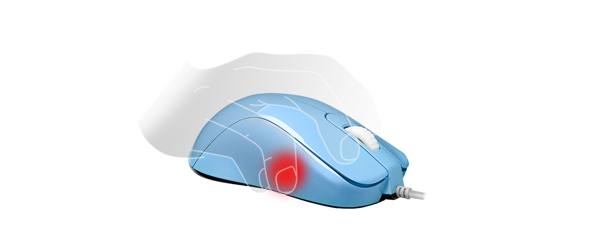 S2 DIVINA BLUE - Gaming Mouse for eSports - Size Small | ZOWIE US