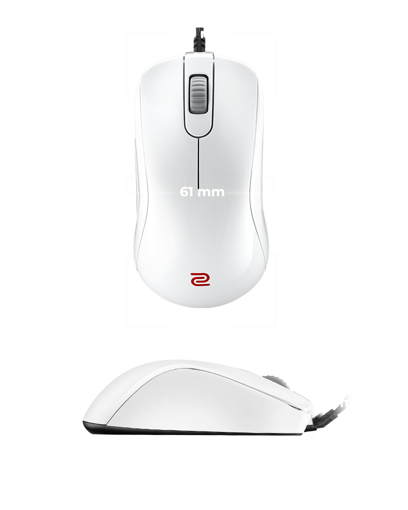 ZOWIE S2 WHITE V2 Symmetrical eSports Gaming Mouse | ZOWIE Japan