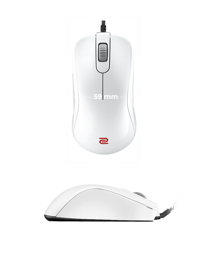 BENQ ZOWIE S-1 White 白 [新品未開封]スマホ/家電/カメラ - PC周辺機器