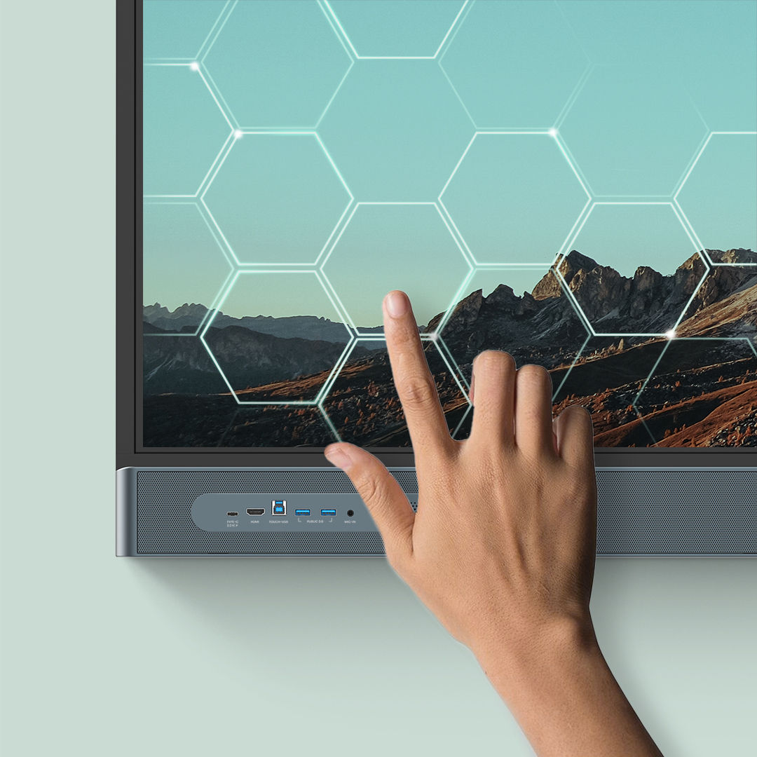 BenQ Board germ-resistant screens are safe to touch