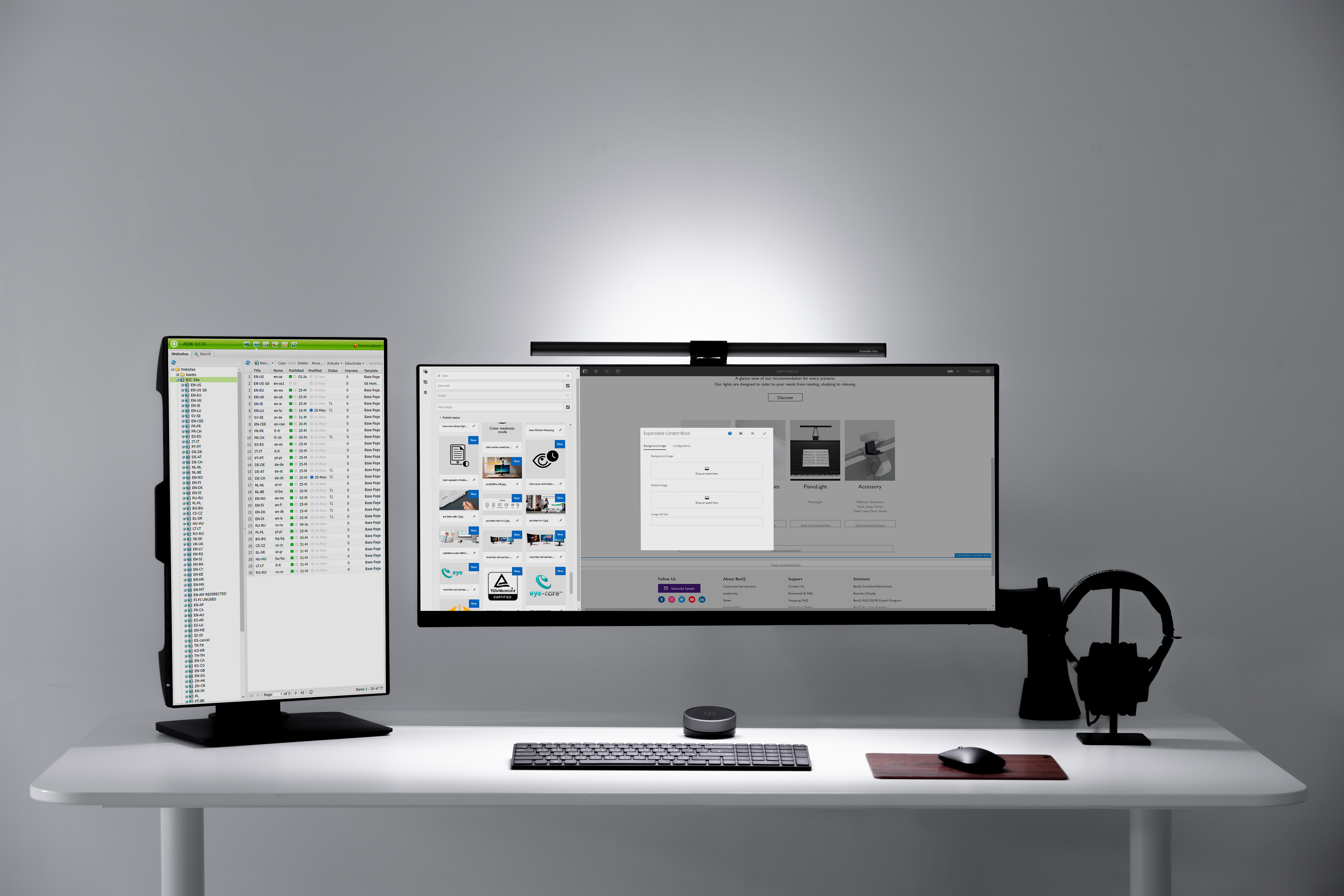 BenQ ScreenBar: une lampe de bureau 💡 pour écran 📺 ! 