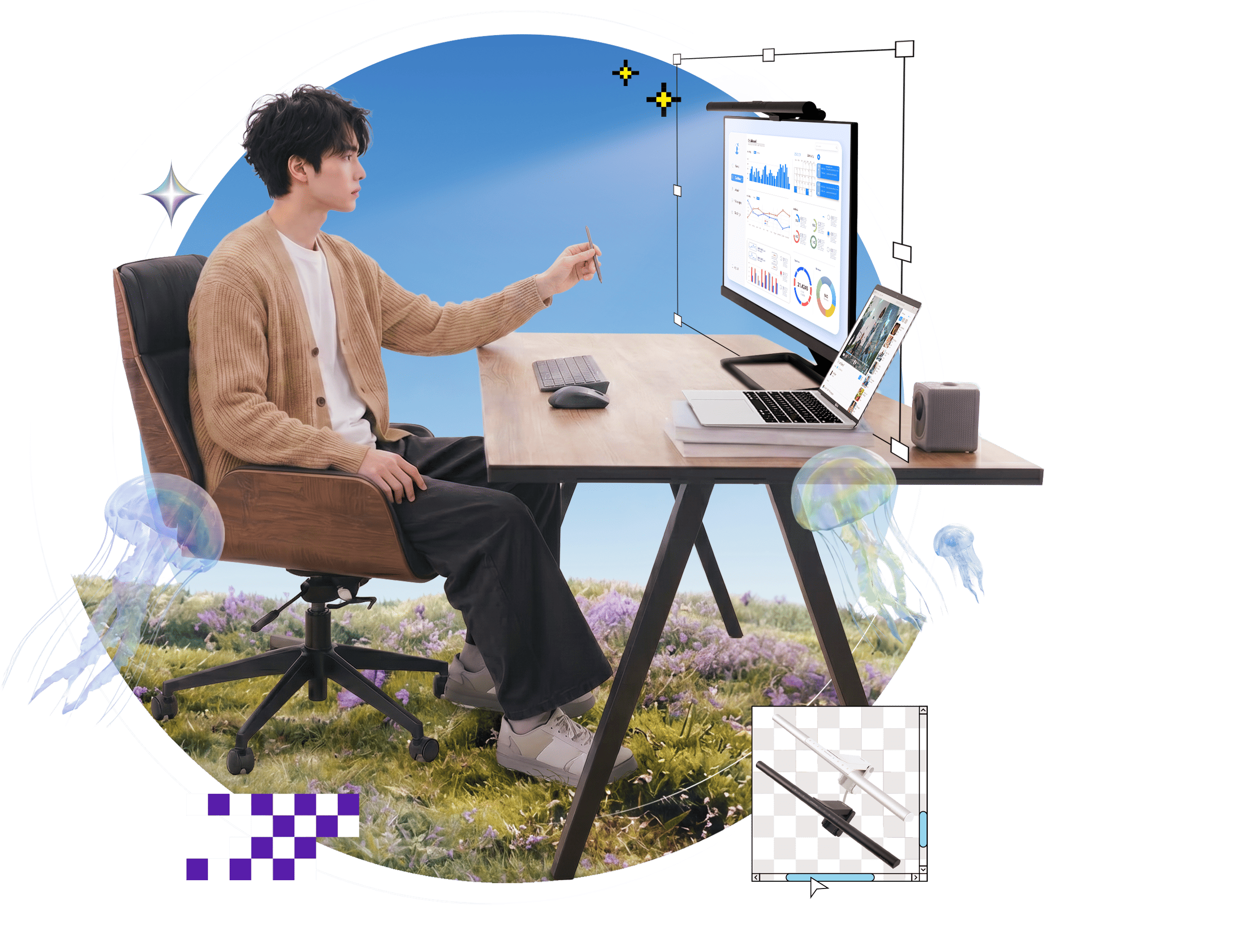 主視覺螢幕智能掛燈 Screenbar Pro