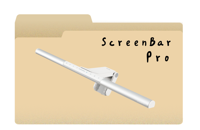 ScreenBar Pro 螢幕智能掛燈銀色