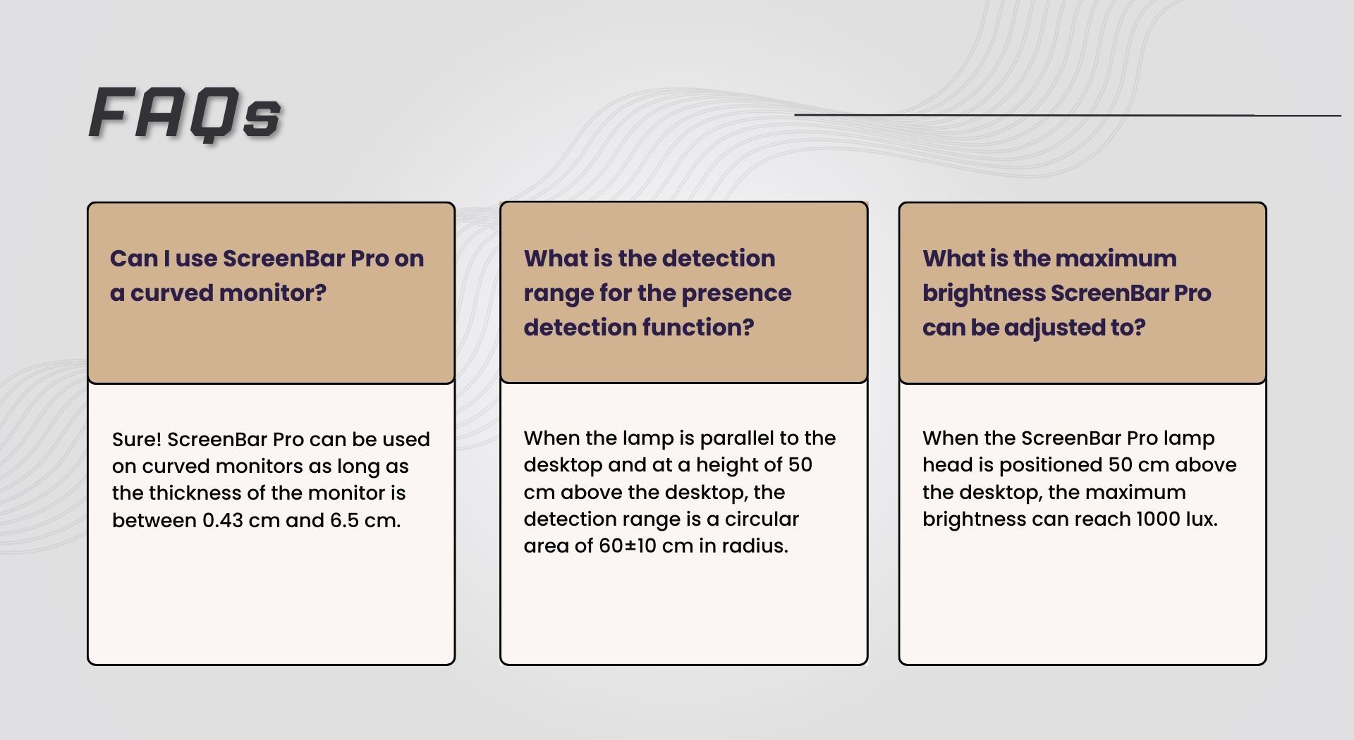 ScreenBar Pro FAQs