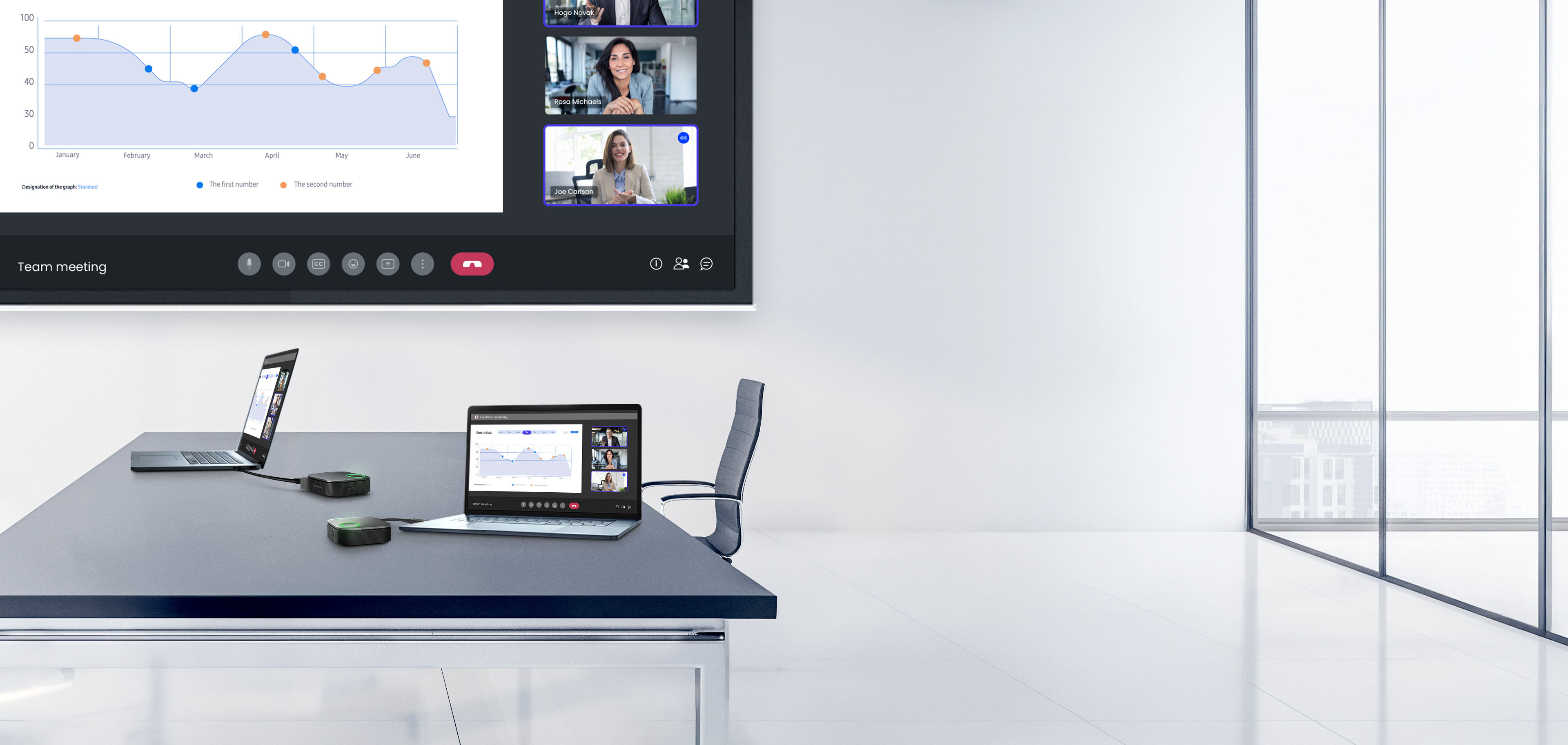 benq instashow wireless presentation systeme tap and present in seconds