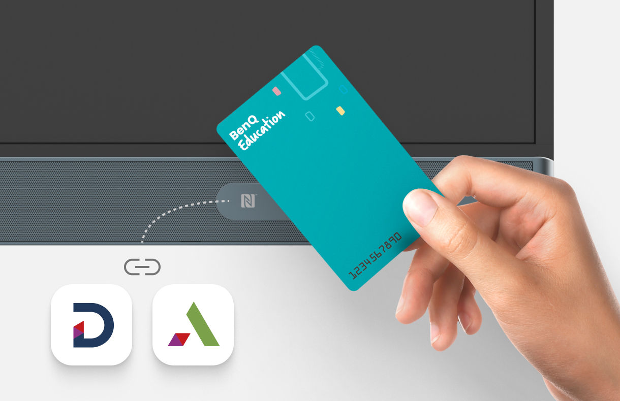 Tap an NFC card to bind AMS and DMS