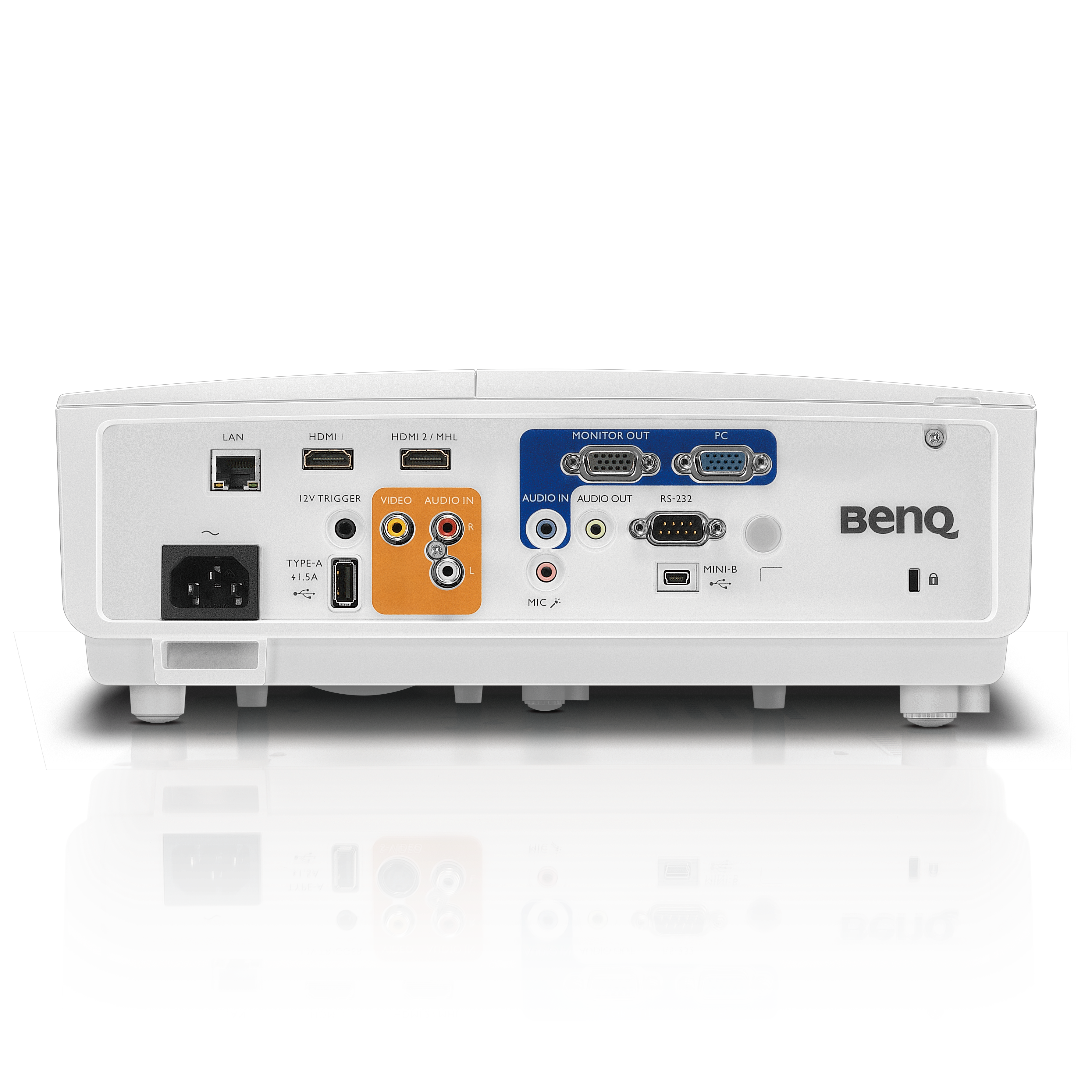 BenQ MP623 DLP Projector 2500 Lumens Cinema HDMI HD 1080i Low Hour Bulb!  Tested 8467840561764