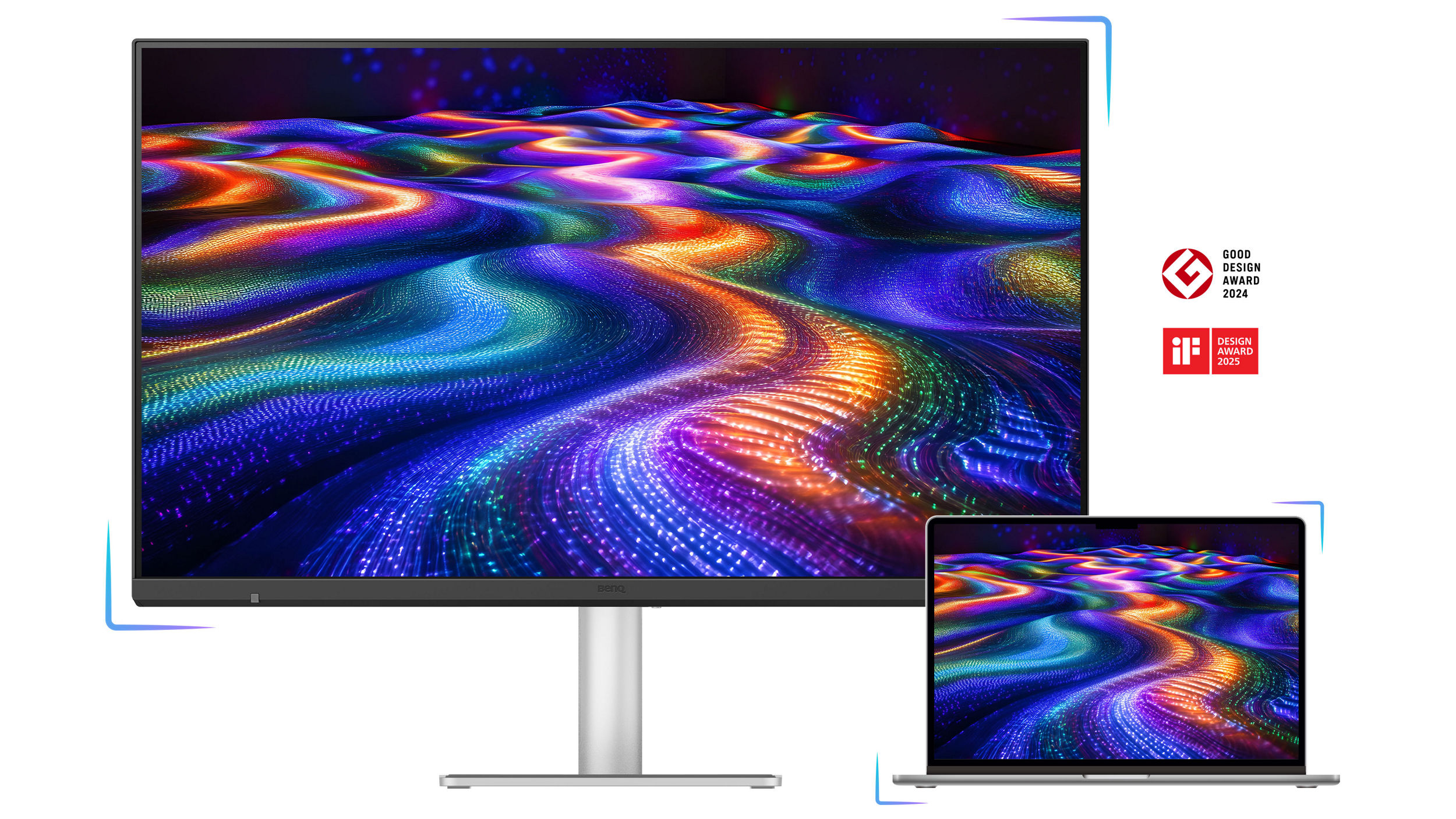 Bring the smoothness you love on your macBook to a 32-inch monitor with 4K 120Hz clarity