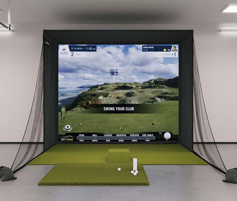 What Are the Best Projectors for a Garage Golf Simulator? Bullseye