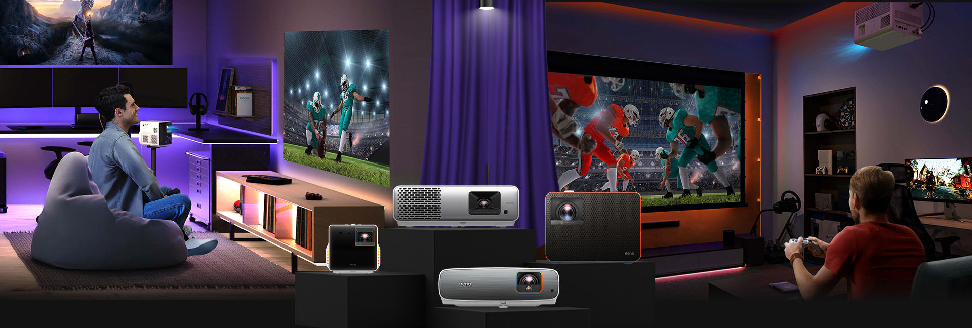 BenQ best monitors and projectors for sports games