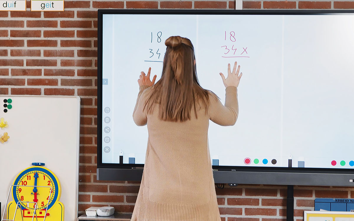 Display di grande formato BenQ con SKOV