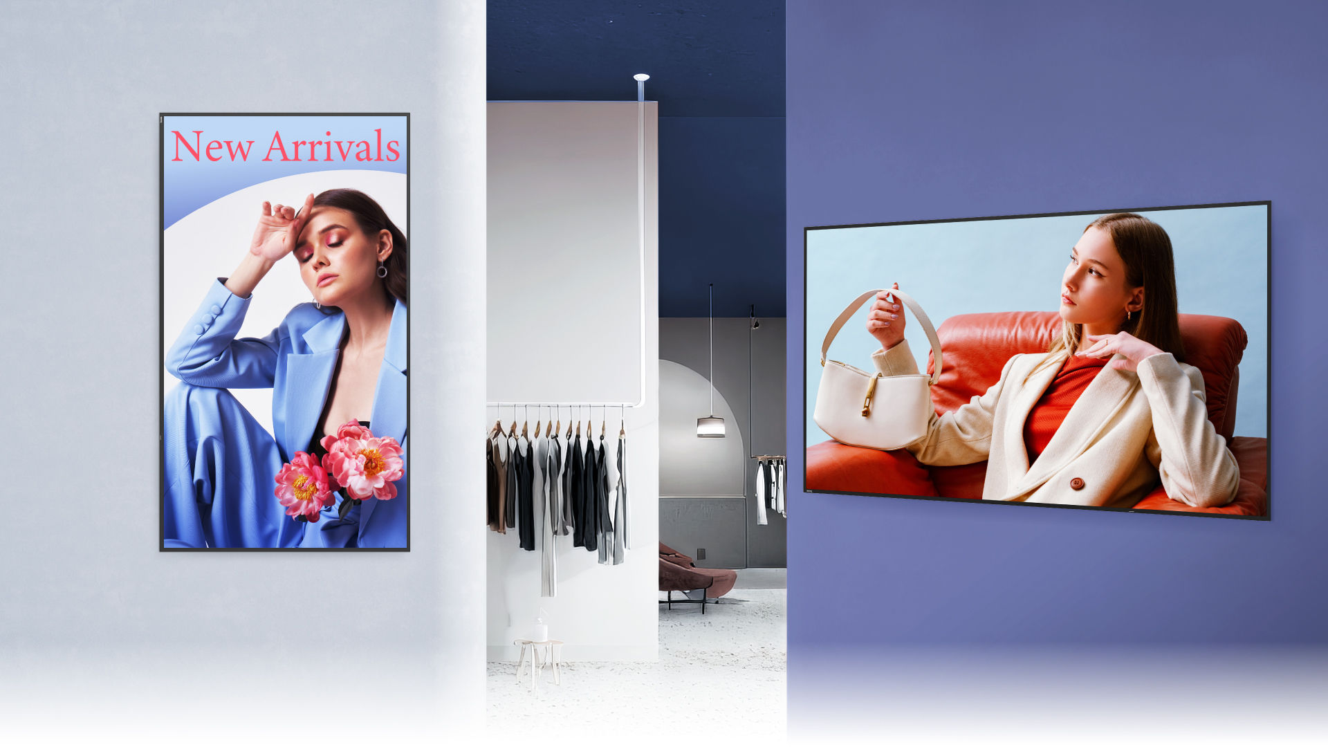 The VESA-compatible SL04 can be easily mounted in portrait or landscape mode, making it ideal for various digital signage applications across your organization.