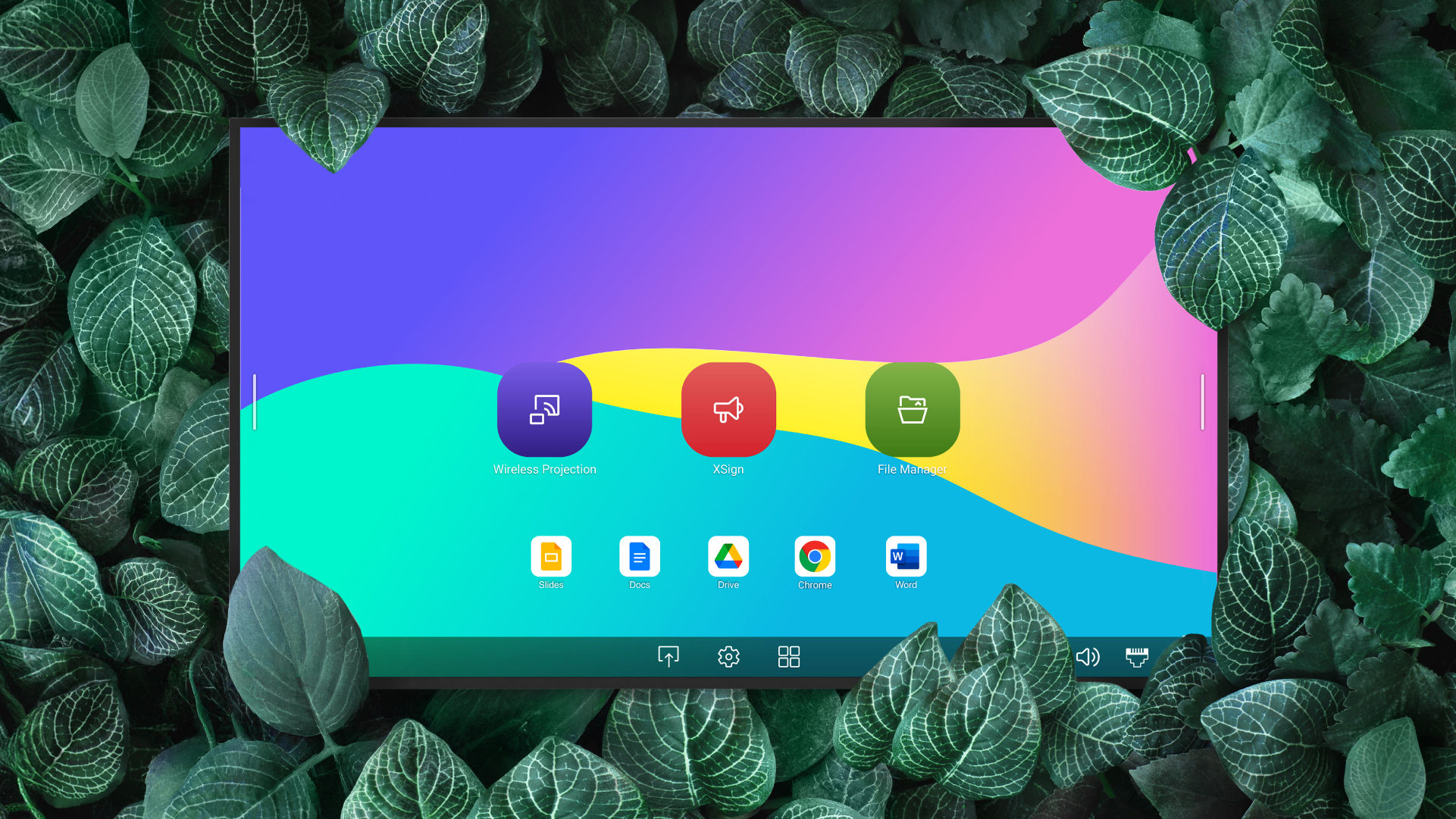 ENERGY STAR 8.0 certified SL04 series digital signage designed to lower emissions and cut down on enterprise energy costs.