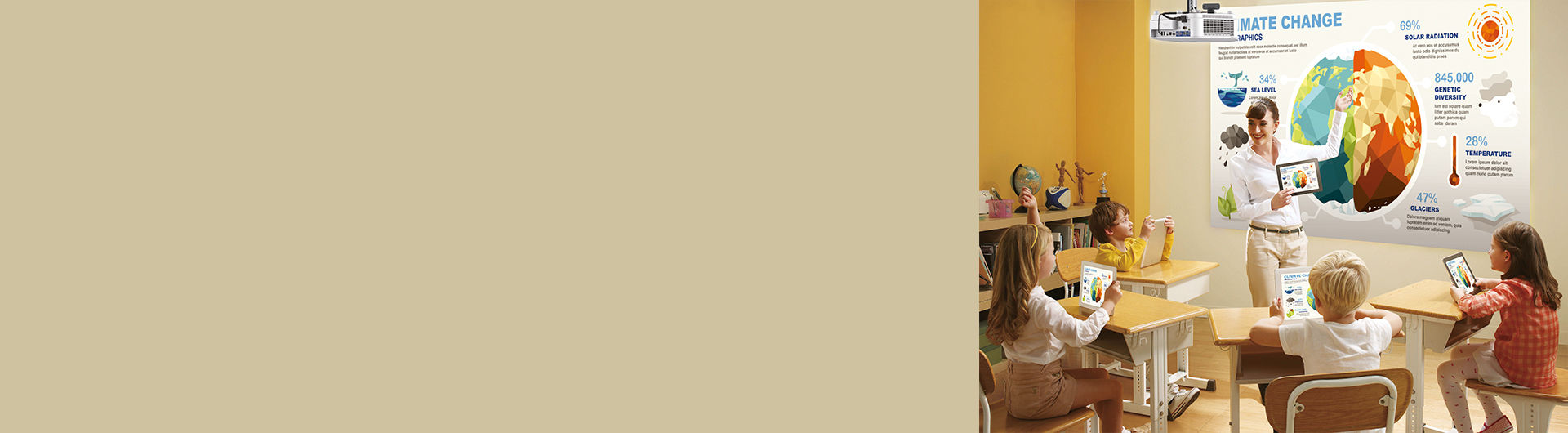 Smart Projector for Classroom creates a new blended learning 