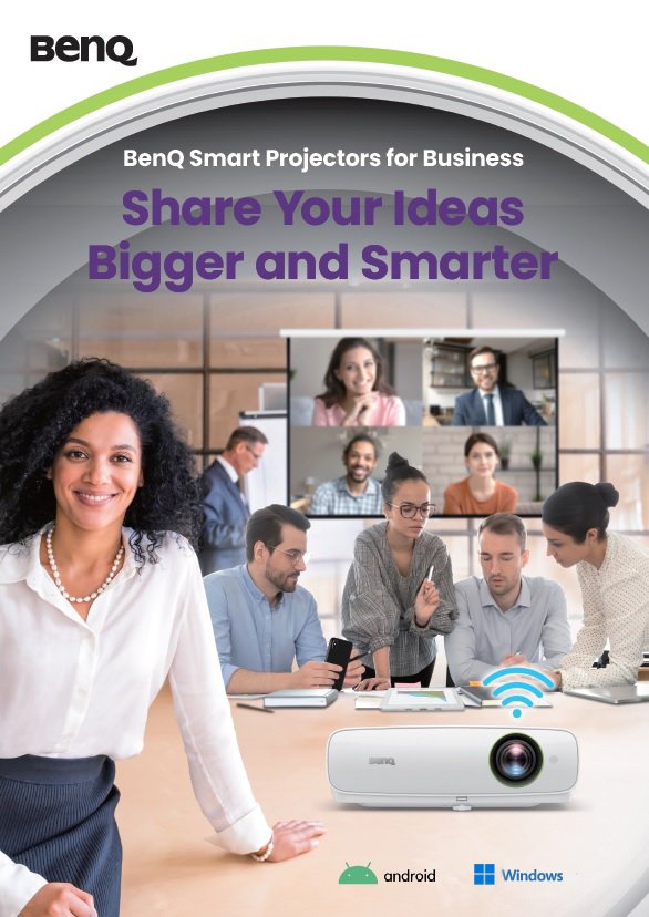 Download BenQ Smart Projector for Business Brochure for Windows and Android Projectors