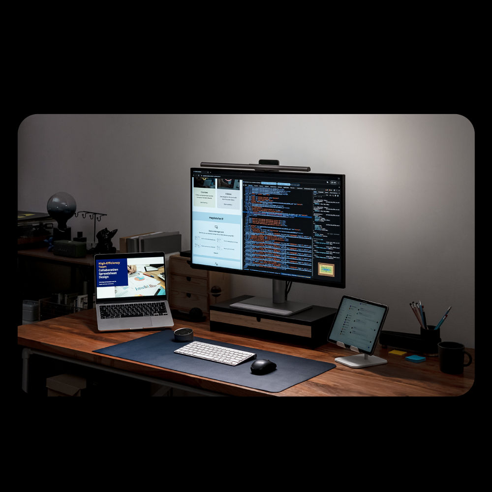 BenQ Monitor Light Bar | Desk Lighting for Professionals | BenQ Canada