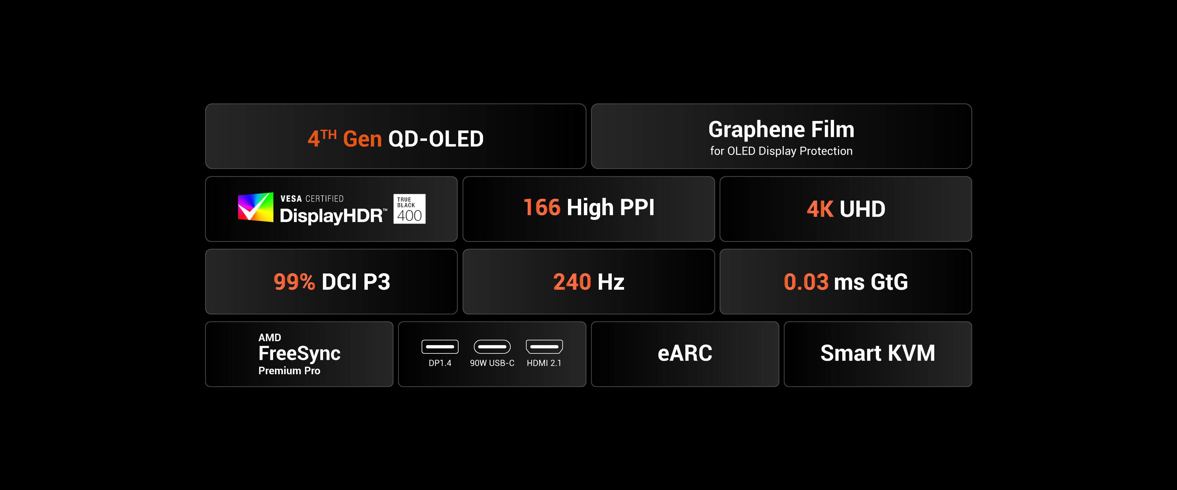 Immerse in breathtaking game art on the BenQ MOBIUZ EX271UZ. Its 4K QD-OLED, MOBIUZ color tuning, and 240Hz deliver unparalleled visual fidelity, making every detail shine.