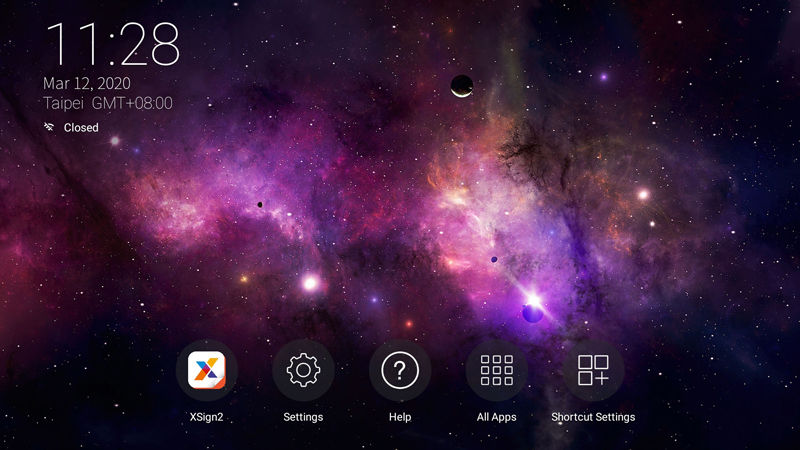 Pengaturan Cepat dengan BenQ Launcher