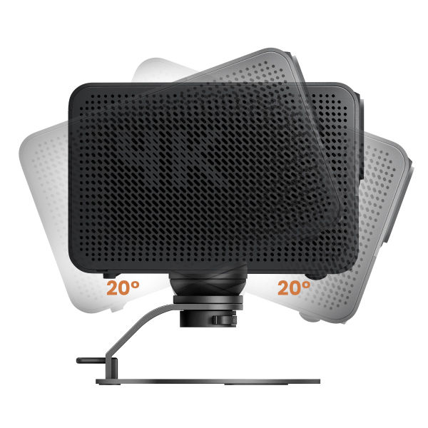 BenQ projector stand with 20-degree vertical tilt adjustment for customized projection setup