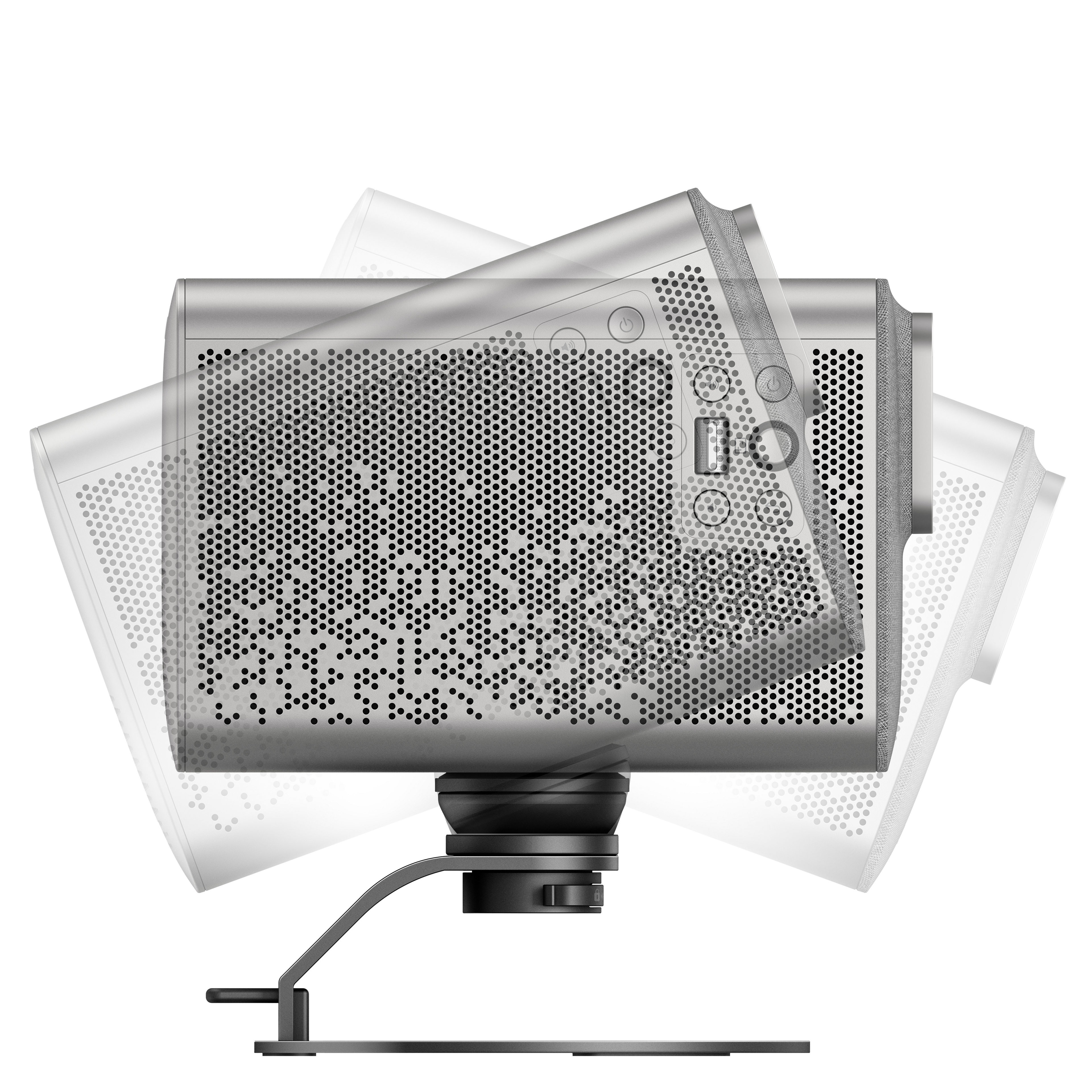 BenQ projector stand with 20-degree vertical tilt adjustment for customized projection setup