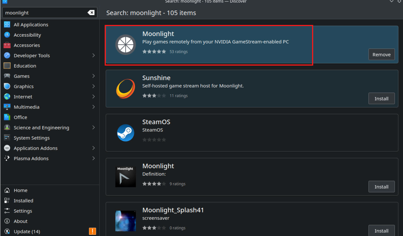 install moonlight on steam deck