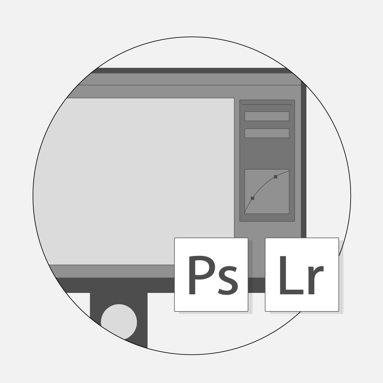 retouching your photo under color matching condition with benq paper color sync