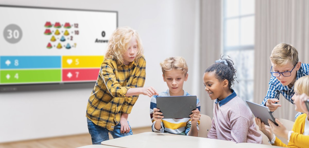 BenQ Interactive Boards enable you to conduct fun classes with Kahoot!
