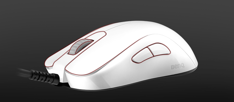 ZOWIE S1 WHITE V2 Symmetrical eSports Gaming Mouse | ZOWIE US