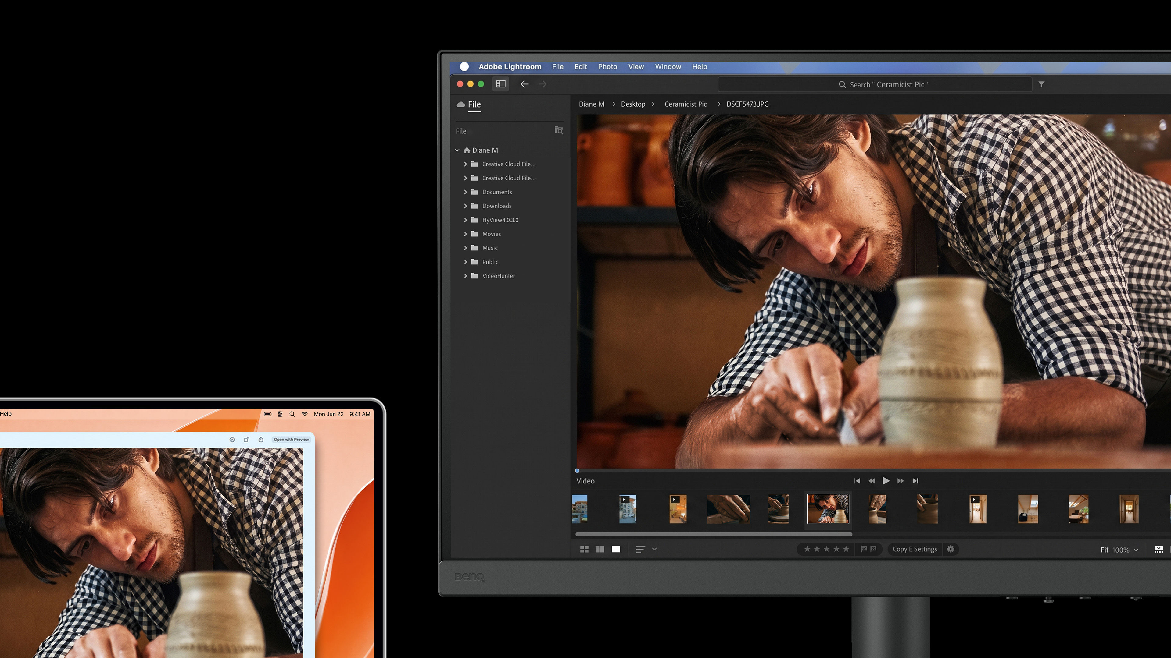 SW Series Adobe RGB monitor for Mac