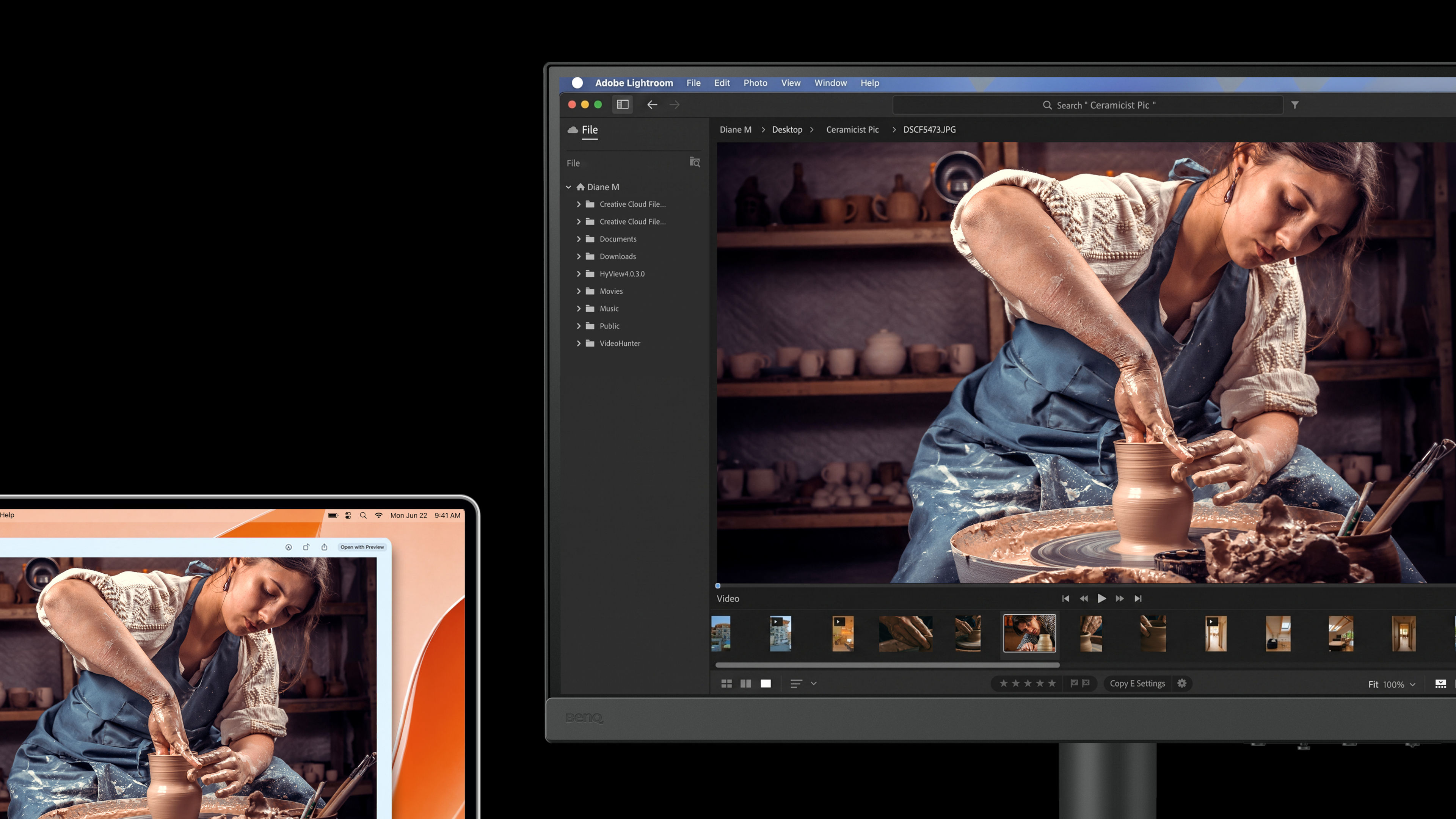 SW Series Adobe RGB monitor for Mac