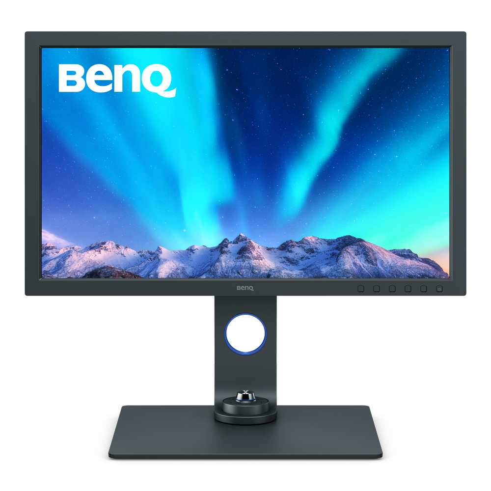 BenQ SW271 Monitor de computadora IPS profesional 4K HDR de 27 pulgadas con  10 bits con LUT 3D de 14 bits, calibración de hardware Aqcolor para una