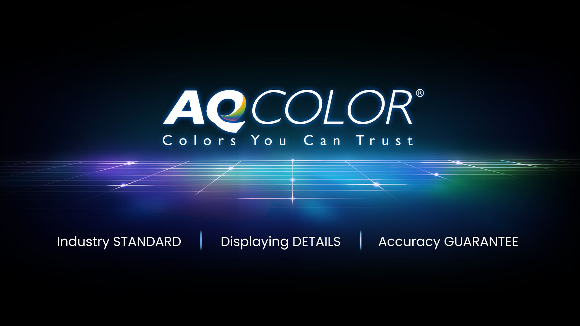 AQCOLOR 無可取代的精準色調