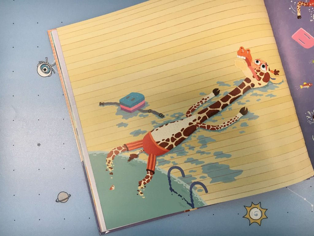 朱瑞福的游泳課-內頁