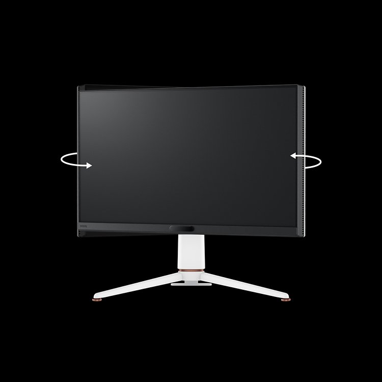 BenQ MOBIUZ EX381U, oyun konforunuzu artırmak için dönebilme özelliğine sahip esnek bir monitördür.