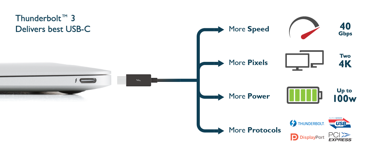 USB-C to DisplayPort Converter w/ Power Delivery Port