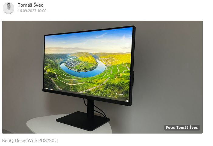 Test: BenQ PD3220U je monitor ako žiaden iný.